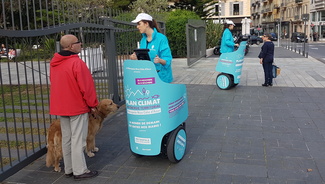 Street marketing - Plan Climat ministère environnement