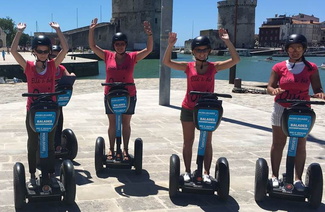 Balade enterrement de vie de jeune fille à La Rochelle Île de Ré