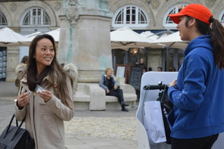 Création de notoriété street marketing La Rochelle