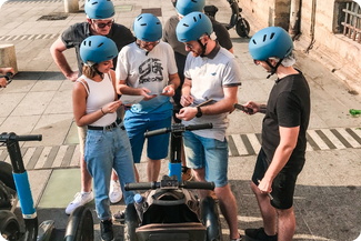 Activités à Lyon : Quiz Game outdoor à Segway