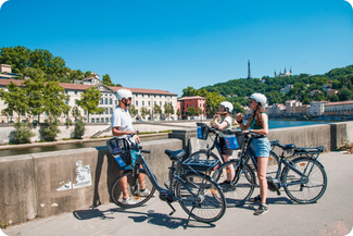 carte cadeau balade de 3h à vélo dans Lyon