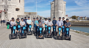 Balade gyropode segway au pied des tours de La Rochelle