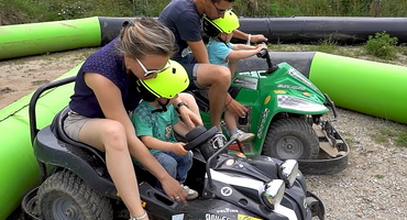 Cabriolet en famille