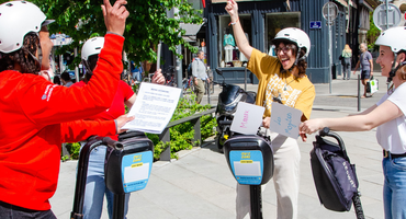 Carte cadeau Quiz Game outdoor à Segway dans Lyon